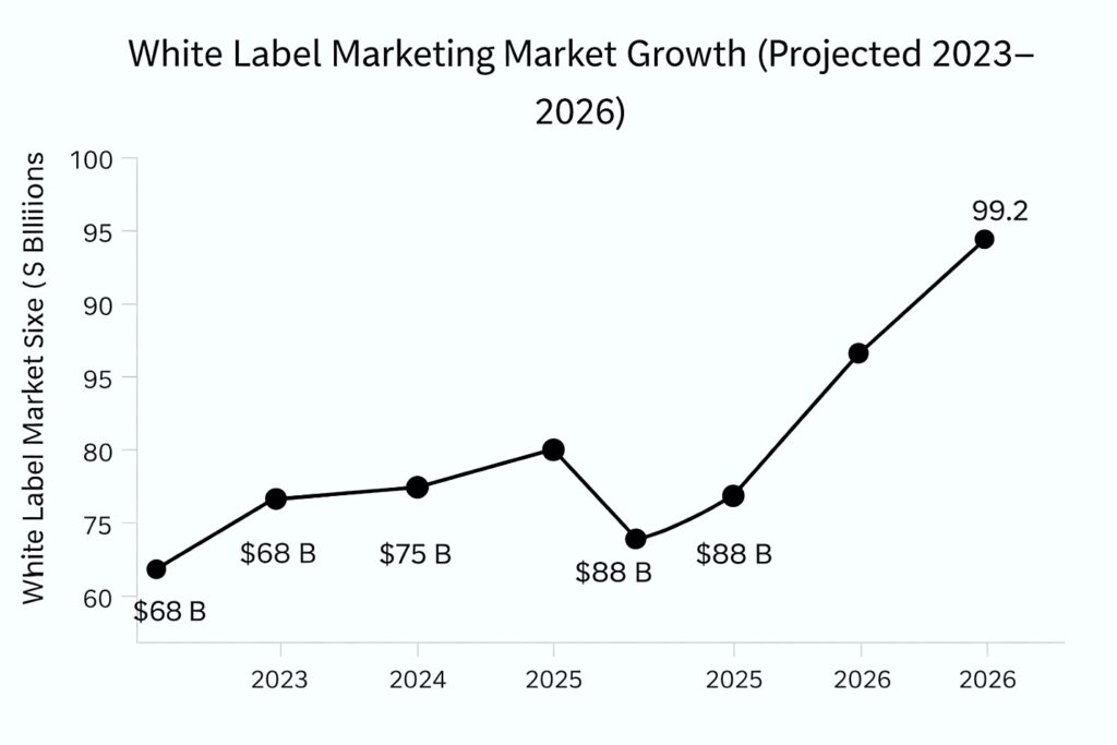 white label marketing agency marketing growth projected 2023 to 2026